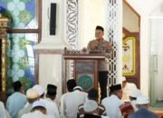 Safari Jum’at: Kapolresta Kendari Sampaikan “Jaga Kamtibmas” Kepada Jamaah Masjid Raya Al-Kautsar Kendari