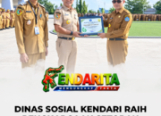 Dinas Sosial Kendari Raih Penghargaan Setoran Sampah Anorganik Terbanyak