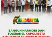 Bangun Harmoni dan Toleransi, Kapolresta Kendari Silaturahmi dengan Tokoh Umat Buddha