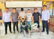 Kurang dari 1x 24 Jam Team URC Sat Reskrim Polres Kolaka Timur Berhasil Tangkap Pelaku Curanmor di Kendari